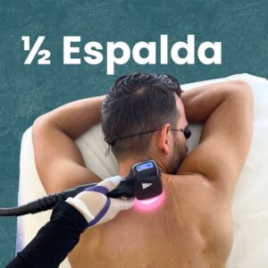 Depilación láser media espalda en Ciudad de México