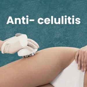 Precio del paquete anti celulitis para muslos, glúteos y chaparreras en HAPPYláser, 12 sesiones por $20,680